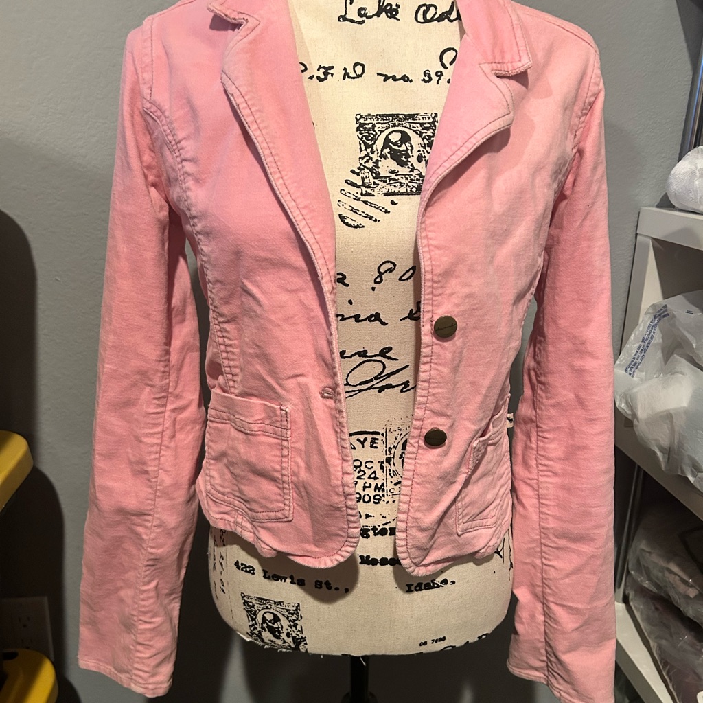Pink Women's Blazer Jacket